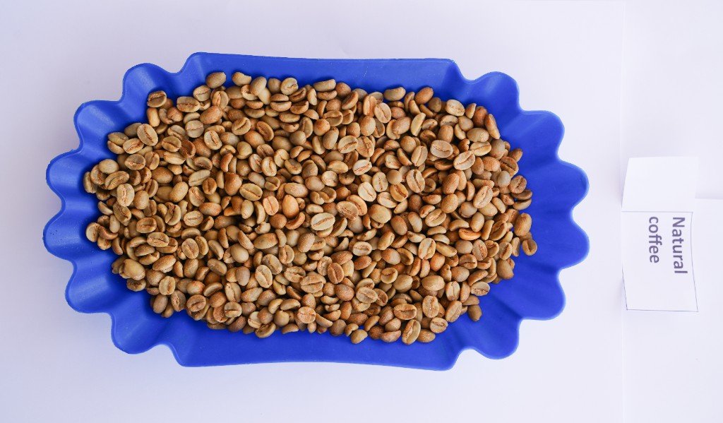 Natural Coffee sample card